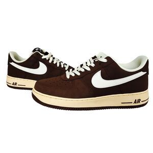 Nike Air Force 1 '07 CACAO Wow/Brown Sneakers Mens Size 11.5